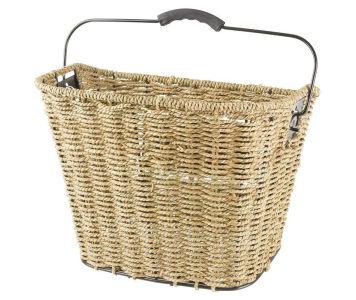 M-Wave Clip-on levehető fonott első kosár