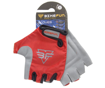 BikeFun Basic rövid kesztyű L