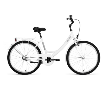 Koliken Jázmin 26 kontrás városi kerékpár Fehér-Grafit