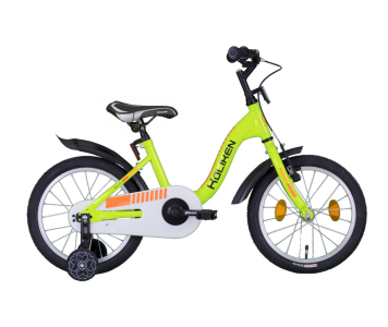 Koliken Lindo 16 gyermek kerékpár neonzöld
