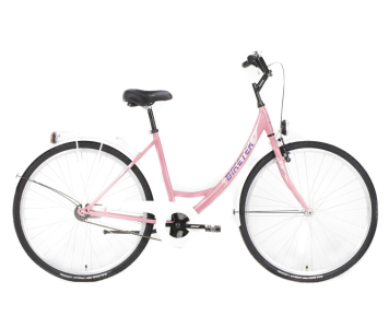 Biketek Jázmin 28 kontrás városi kerékpár rózsaszín
