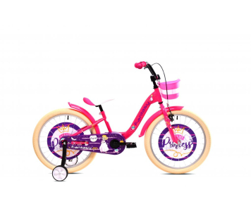 Adria Fantasy 20 hercegnős gyerek kerékpár Rózsaszín-Lila