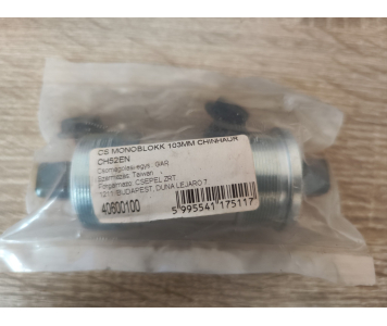 Monoblokk Acél 103 mm ezüst