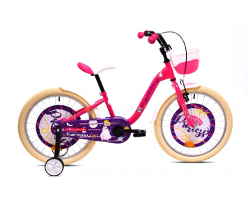 Adria Fantasy 20 hercegnős gyerek kerékpár Rózsaszín-Fehér