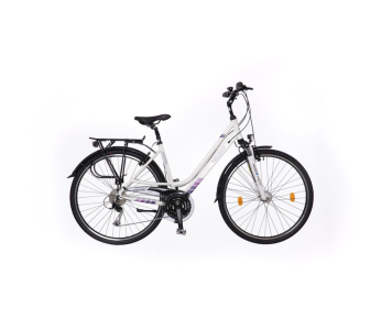 Neuzer Ravenna 200 női 19" trekking kerékpár Fehér