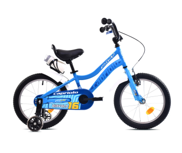 Capriolo Diavolo 16 gyerek kerékpár Kék-Sárga
