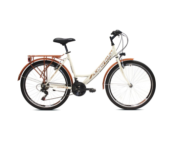 Capriolo Metropolis női városi kerékpár Krém