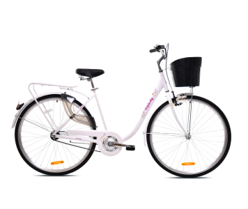 Adria Melody női városi 1 sebességes 28 kerékpár Fehér