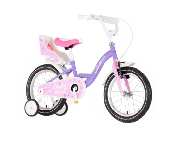 Visitor Lovely Princess 16 királylányos gyerek kerékpár lila