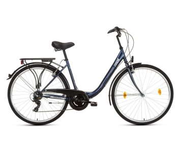 Csepel Budapest B 28 7 seb. városi kerékpár Sötétkék 2024