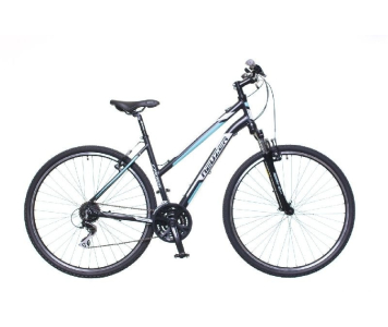 Neuzer X200 női 17" crosstrekking kerékpár Fekete-Kék
