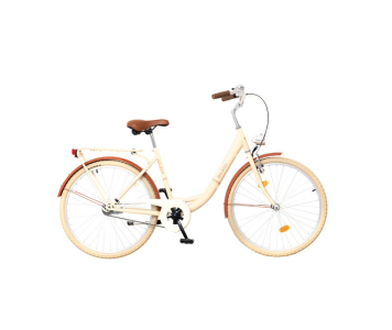 Neuzer Balaton Prémium 28 1 seb. városi kerékpár Krém-Barna