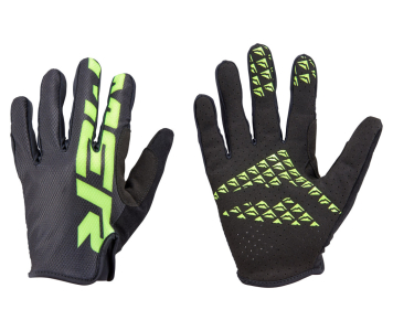 Merida Trail hosszú kesztyű M fekete-zöld