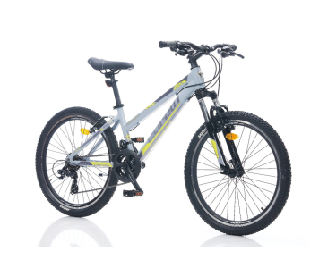 Corelli Via 1.1 Lady 24" gyerek MTB könnyűvázas kerékpár Szürke
