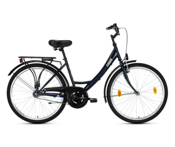 Csepel Budapest A 26 kontrás városi kerékpár Sötétkék 2024