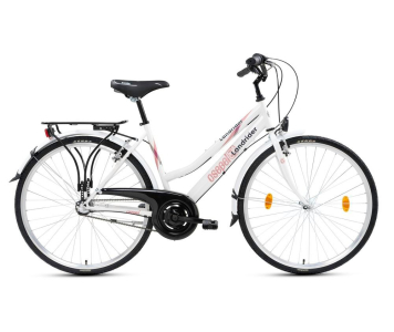 Csepel Landrider női agyváltós városi kerékpár 17" Fehér