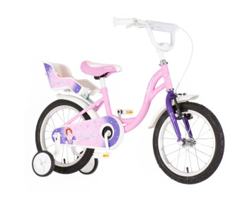 Visitor Princess 16 királylányos gyerek kerékpár rózsaszín