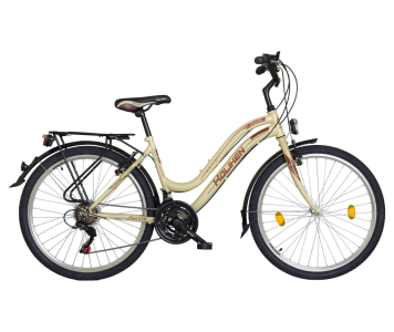 Koliken Cherry női felszerelt ATB kerékpár Latte