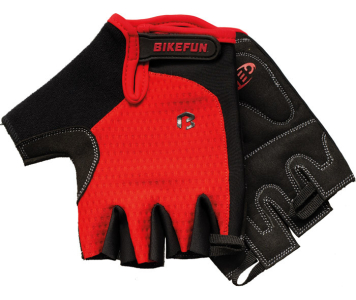 BikeFun Missy rövid kesztyű  XS piros