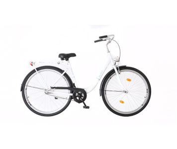 Neuzer Balaton 28 3 seb. városi kerékpár Fehér
