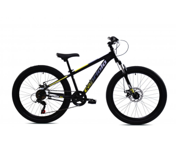 Capriolo Oxigen Disc 24" gyerek kerékpár Fekete-Sárga