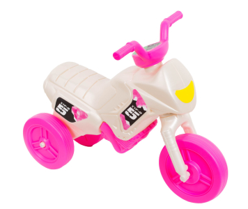 Koliken műanyag kismotor S Fehér-Pink