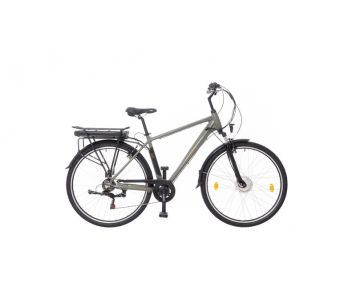 Neuzer Zagon férfi 21 pedelec kerékpár Szürkészöld