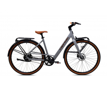 Capriolo E-bike Belt Drive szíjhajtásos pedelec kerékpár Világosszürke