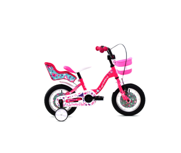 Adria Fantasy 12 gyerek kerékpár Rózsaszín-Türkiz