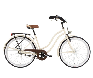Koliken Cruiser kontrás női kerékpár latte