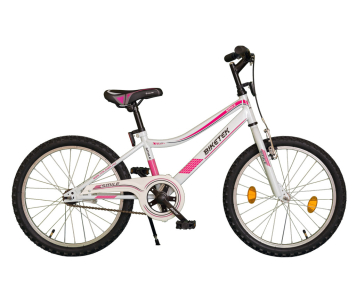 Biketek Smile lány 20 gyerek kerékpár Fehér