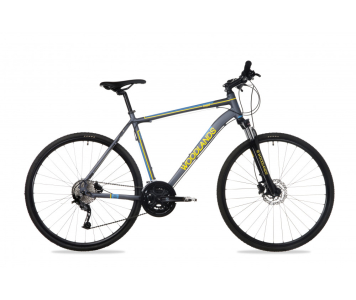 Woodlands Cross 2.1 crosstrekking kerékpár 19" Grafit