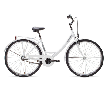Koliken Jázmin 28 kontrás városi kerékpár Fehér-Grafit