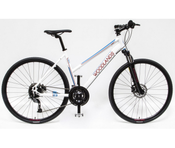 Woodlands Cross 2.1 női crosstrekking kerékpár 19" Fehér