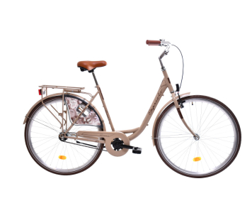 Capriolo Diana 1 sebességes női kontrás városi kerékpár 20" Bézs